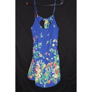 Blue Backless ShopHopes Dress